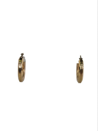 R 14k gold hoop earrings