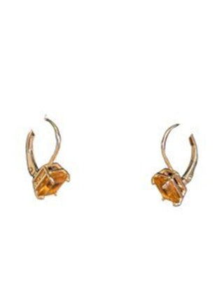 14k Citrine Earrings