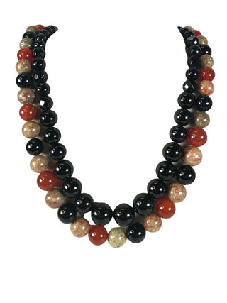 Sterling double strand beads