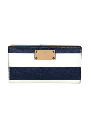 Saffiano Striped Bi-fold