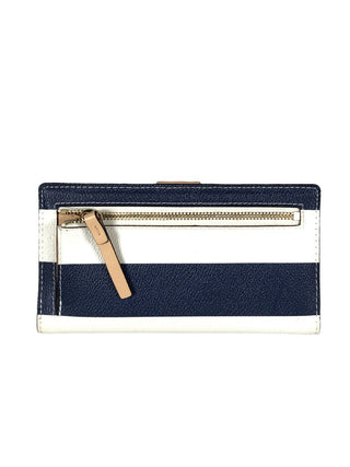 Saffiano Striped Bi-fold