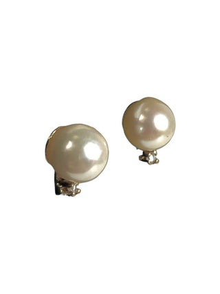 14K Pearl Stud Earrings