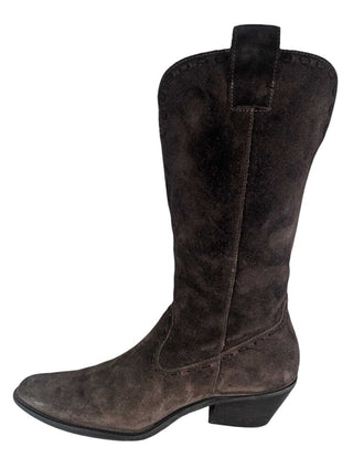 R suede cowboy