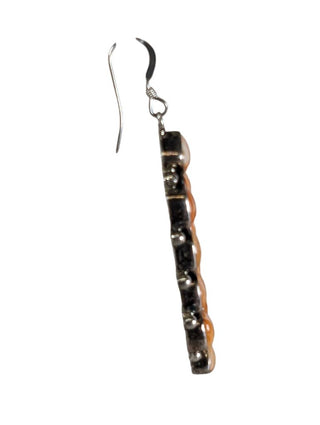 R sterling orange spiny oyster earrings retail $660