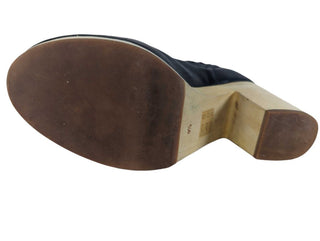 R Wooden Block Heel