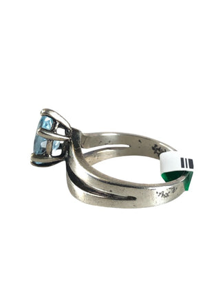 Sterling marquis stone ring