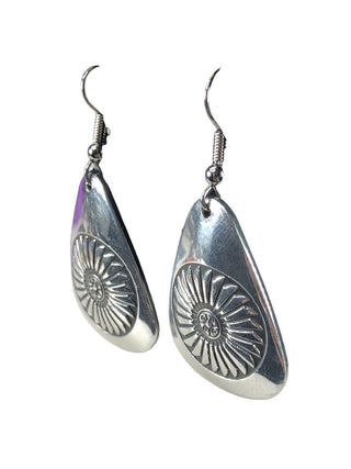 Aluminum Stamped Earrings