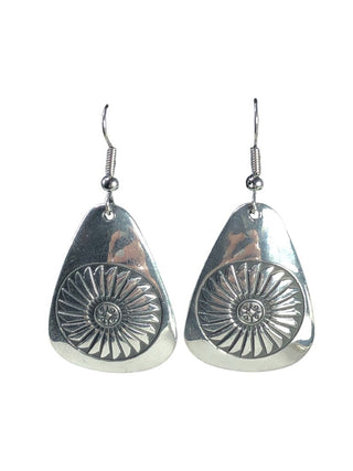 Aluminum Stamped Earrings