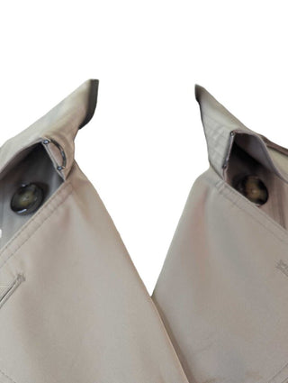 R Double Breasted Trench Coat