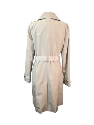 R Double Breasted Trench Coat