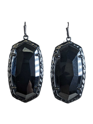 *R Dangle Earrings