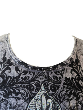 R Bedazzled tee