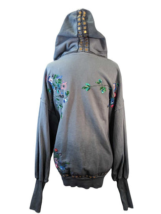R Embroidered Bali Sabbia Hoodie Retails: $90