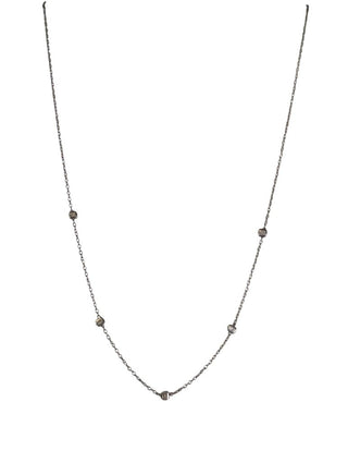 R sterling chain necklace