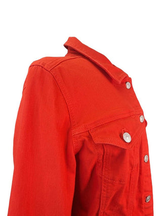 R denim button