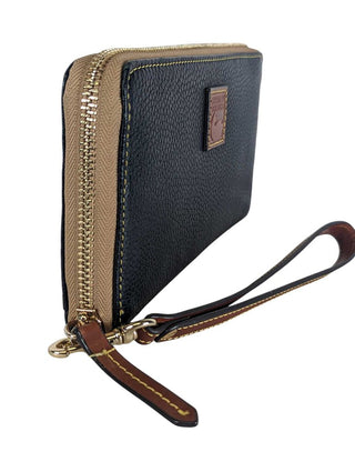 R WITH BOX Pebbled Leather Zip Around Retails: $188