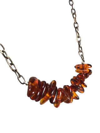SS Multi Stone Necklace