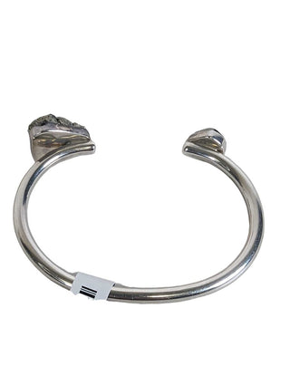 R sterling pyrite cuff