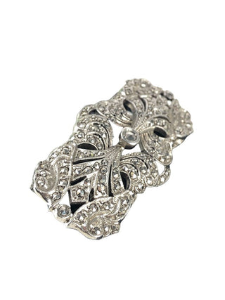 900 Silver Marcasite Pin