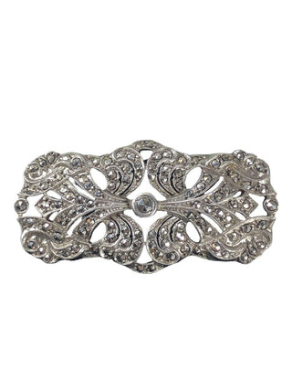 900 Silver Marcasite Pin
