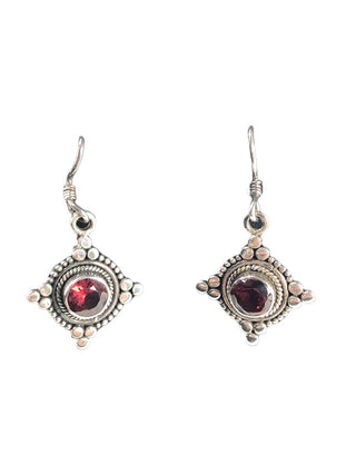 Sterling stone earrings