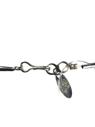 Sterling heishi necklace