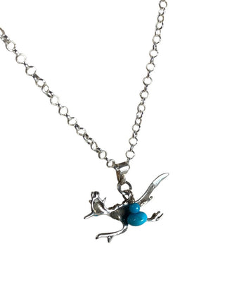 Sterling Roadrunner necklace