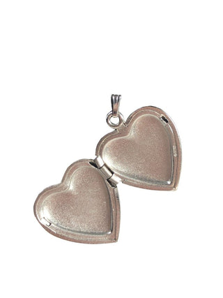 SS Etched Heart Pendant
