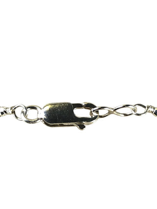 SS Liquid Silver 4 Strand Beaded Necklace
