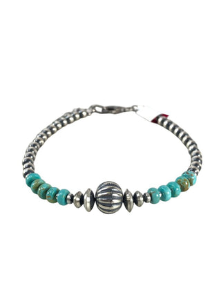 SS Stone/Bead Bracelet