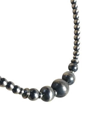 SS 4mm Desert Pearl Necklace