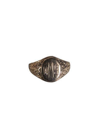 10k M pinky ring