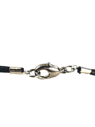 Sterling open heart on cord