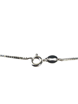 Sterling heart w/ pearl necklace