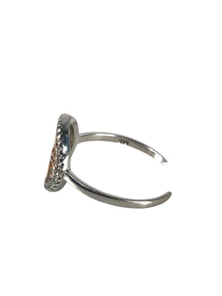 Sterling Tree of Life ring w/ stones