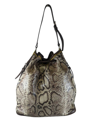 (RARE) Pythin Hobo Drawstring Tote