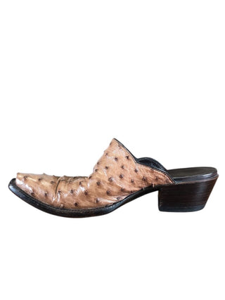 Handcrafted in El Paso Ostrich w/boot stretchers and bags/rtl$2k
