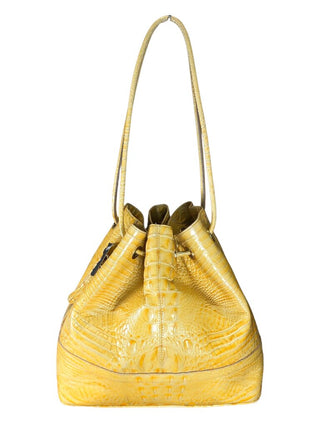 Bucket with side zip pockets