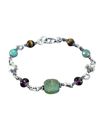 sterling stone bracelet