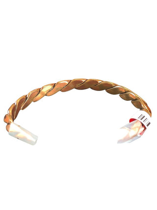 carinated twisted copper cuff