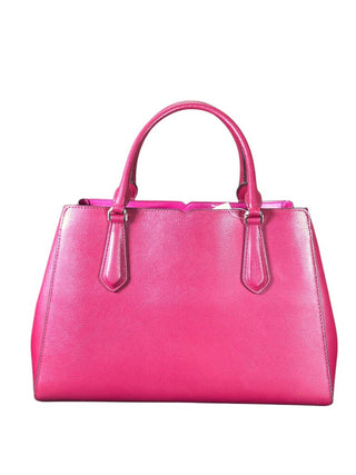 Saffiano Leather Satchel