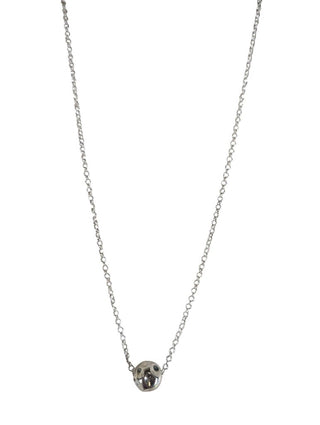 R SS Hammered Bead on SS Chain