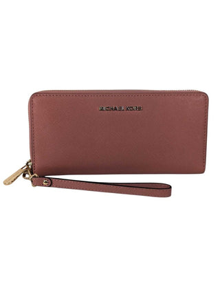 Saffiano Leather Zip Around