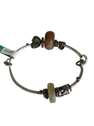 sterling brass bangle