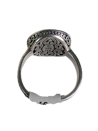 sterling ornate ring