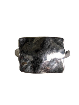 sterling square ring
