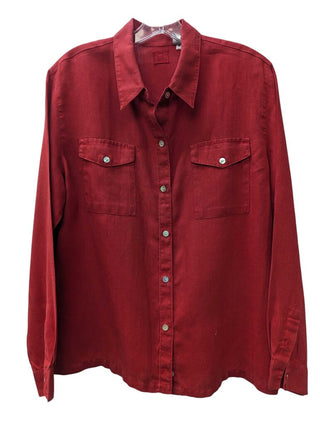 button front long sleeve