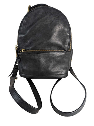 mini leather backpack