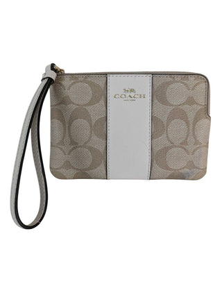 monogram wristlet