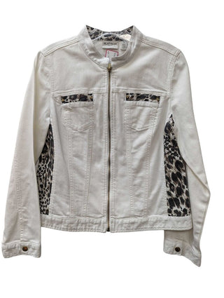 R Denim Print